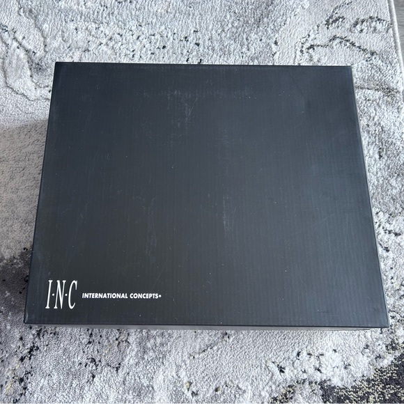 INC Reid’s Plaid Rhinestone Ankle Heeled Boots - Picture 2 of 11